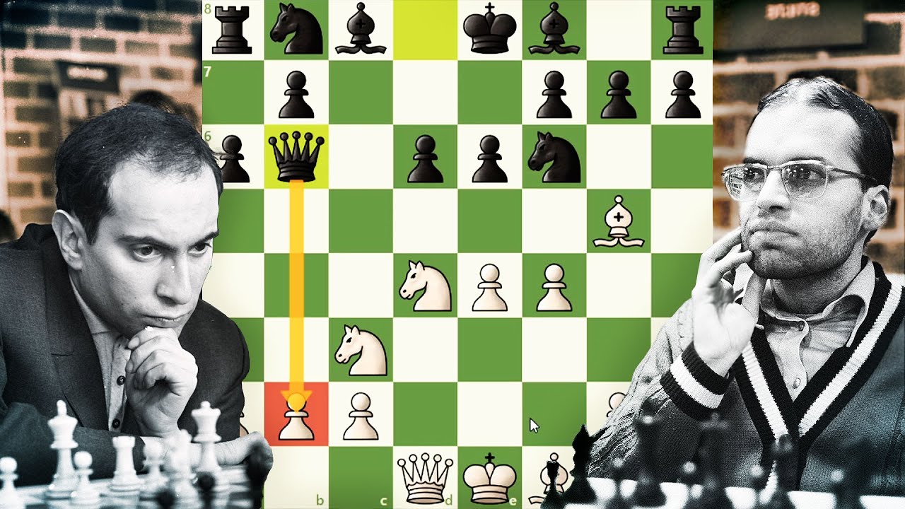 Mequinho PRENDEU a DAMA de Bobby Fischer?? Henrique Mecking Vs Bobby Fischer  